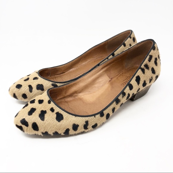 Madewell Shoes - FINAL PRICE Madewell QUINN Pony Hair Heels 6.5